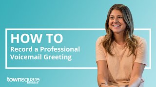 How to Record a Professional Voicemail Greeting [upl. by Lrub]