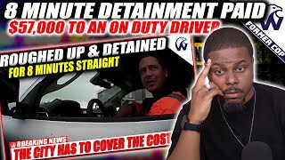 An 8 Minute Detainment By A Crazy Cop  Results In A 57K Payday For An On duty Driver [upl. by Eoin]