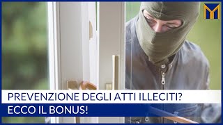 Il bonus sicurezza per i serramenti [upl. by Longfellow189]