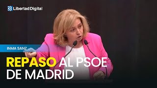 Inma Sanz al PSOE quot¿De verdad son capaces de sostener la mirada a las familias de sus compañeros [upl. by Aicilif]