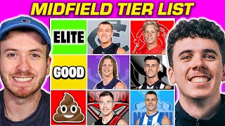 RANKING AFL MIDFIELDS 2024 Tier Maker CadenMacDonald [upl. by Anesuza]