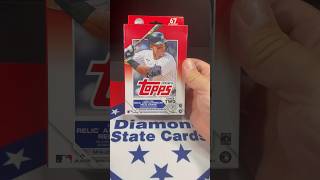 Brand New Topps Series 2 Hanger Box with a nice Jeter Hit sportscards topps series2 [upl. by Aneles]