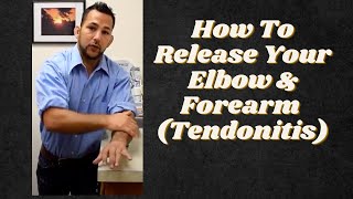 Get rid of tendonitis elbow and forearm pain [upl. by Nylsoj]