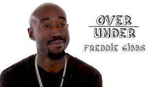 Freddie Gibbs Rates Birthday Booty Chuck E Cheese and White Boy Drugs  OverUnder [upl. by Pattin]