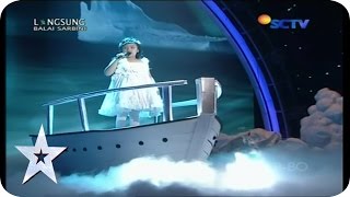 Putri Ariani sings quotMy Heart Will Go Onquot  RESULT SHOW  Indonesias Got Talent [upl. by Ailedamla281]