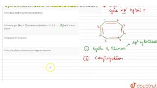 Cyclooctatetraene is not aromatic because [upl. by Ettennor242]