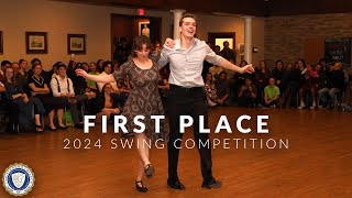 1st Place Swing Dance  2024 Swing amp Waltz Competition [upl. by Oppen]