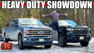 Which HD Truck is Best 2024 Chevy Silverado 2500 High Country vs Ford F250 Limited Diesel [upl. by Ytisahcal446]