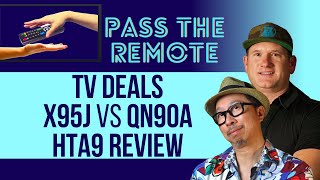 TV Deals Sony X95J vs QN90A Review HTA9 vs Sonos Arc [upl. by Enirual746]