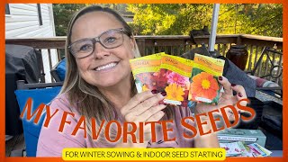 My MUSTHAVE Seeds for Winter Sowing amp Indoor Starts Part 1Get Ready to Plant  The Southern Daisy [upl. by Anirac]