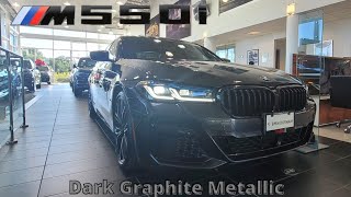 NEW ARRIVAL 2022 BMW M550i xDrive Sedan Dark Graphite Metallic [upl. by May]