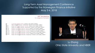 2018 LongTerm Asset Management Lu Zhang quotReplicating Anomaliesquot [upl. by Nonnah]