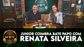 RENATA SILVEIRA FALA DA EMOÇÃO DE SER A PRIMEIRA MULHER A NARRAR UMA COPA [upl. by Aislehc]