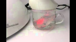 home use cavitation reviewsCavi EVO tinfoil testcavitation effect test [upl. by Neom108]