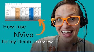 How Im using NVivo for my literature review [upl. by Klingel724]