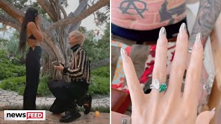 Megan Fox amp Machine Gun Kelly Are ENGAGED [upl. by Shriver792]