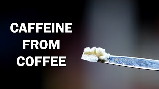 Extracting caffeine from coffee [upl. by Rinaldo]