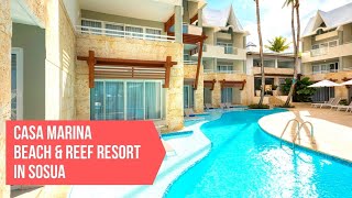 CASA MARINA BEACH amp REEF RESORT IN SOSUA 🇩🇴 [upl. by Leira]