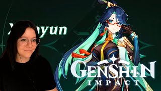 Reacting to Character Demo amp Collected Miscellany  Xianyun  Genshin Impact [upl. by Maya]