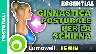 Ginnastica Posturale Per La Schiena [upl. by Stanley490]