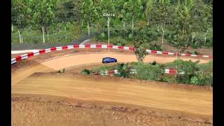 BTB rFactor Rainforest Dirt Run [upl. by Idell]