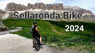 Sellaronda⛰️ Bike 2024 🚵‍♂️🚵🏻‍♀️ sellaronda [upl. by Kendyl]