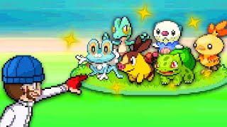 SHINY STARTER RACE  LE PREMIER A AVOIR UNE EQUIPE STARTER SHINY GAGNE  REDIFF [upl. by Il]