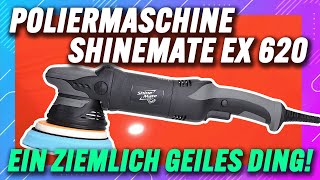 Beste Exzenter Poliermaschine für Autolack  Ein ziemlich geiles Ding Test ShineMate EX620 [upl. by Kapoor]