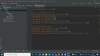 Configure LOG4J in INTELLIJ in Windows log4j windows intellij [upl. by Akirderf]