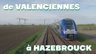 Cabride de Valenciennes à Hazebrouck en BB 27000 suite de lartère NordEst [upl. by Salb285]