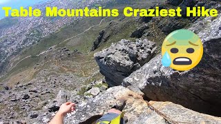 TABLE MOUNTAINS MOST DANGEROUS HIKE  CAPE TOWN [upl. by Vladimir]