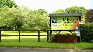 St Helens in the Park Camping and caravanning site Scarborough [upl. by Ziana600]