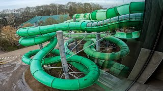 Pontoon Racer Slide at Bellewaerde Aquapark [upl. by Asabi]