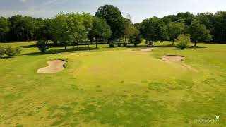 Golf Dorléansdonnery  drone aerial video  Donnery  Hole15 [upl. by Cinderella]