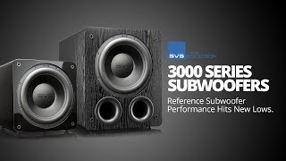 SVS 3000 Series Subwoofer Technology [upl. by Mychael]