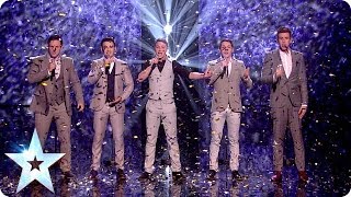 Encore Collabro perform as winners of Britains Got Talent 2014  Britains Got Talent 2014 Final [upl. by Aziar]