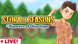 Playing Story of Seasons Pioneers of Olive Town 🌱 [upl. by Tera593]