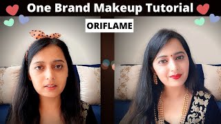 One Brand Makeup Tutorial  ORIFLAME  Premium Makeup Products  Must Watch  By hnbstation [upl. by Ydnar]