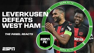 Bayer Leverkusen’s 2nd goal might be too much for West Ham to overcome – Nedum Onuoha  ESPN FC [upl. by Neirrad890]