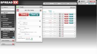 2 How to place a spread betting trade  Spreadex [upl. by Jaimie645]