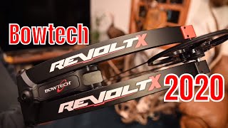 BowTech 2020 Revolt X First Look Product Review by Mikes Archery [upl. by Lalage]