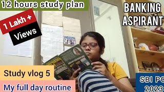 I woke up at 4 am  productive study vlog📚 for bank exam 2023  my sliver lining [upl. by Annel153]