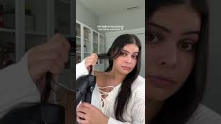 wet to straight hair in under ten minutes 🤯 hair haircare blowdry blowout straighthair [upl. by Arjan]