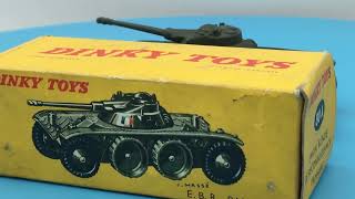 panhard engin blinde de reconnaissance dinky toys 80 a [upl. by Audwen479]