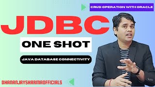 JDBC Java Database Connectivity in Java  JDBC full course in ONE SHOT [upl. by Gnouc]