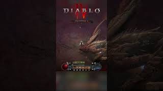 Battling Ashava The Pestilent this battle was EPIC diablo4 sorcerer shorts [upl. by Siusan]