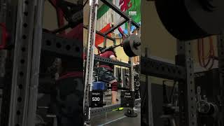 530 SSB Box Squat [upl. by Emersen]