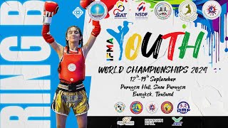 2024 IFMA Youth World Championships  Day 3 Live Bouts  RING B [upl. by Alliuqet105]