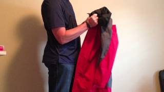 How to Pack a Columbia Sportswear Watertight Packable Jacket [upl. by Barbarese527]