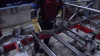 How to MIG Weld a Chassis SubFrame and Lower Clip [upl. by Genevieve]